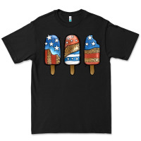 Black patriotic leopard popsicles Premium Tee - Jasminsmagicworld