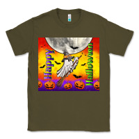 Army Green happy halloween Classic Tee - TumblerDesignByShophia