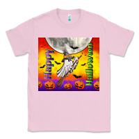 Bubblegum Pink happy halloween Classic Tee - TumblerDesignByShophia