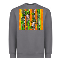 Storm st patricks cow and shamrock with cowhide Heavyweight Sweatshirt - Artiststas