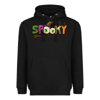 Black spooky Heavyweight Hoodie - AdoDesignShop