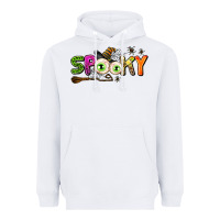 White spooky Heavyweight Hoodie - AdoDesignShop