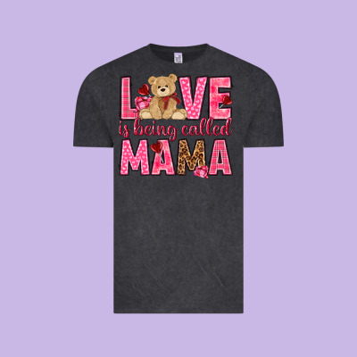 Love Is Being Called Mama Mother's Day Vintage Tee Designed By Howdyjamesfarm