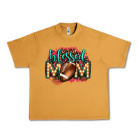 Peanut Butter blessed american football mom lightbulb letters Urban Heavy Tee - OliviaCreatesArt
