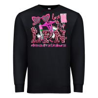 Black valentines day lpn licensed practical nurse Premium Sweatshirt - AdoDesignShop