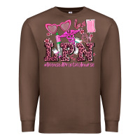 Chestnut valentines day lpn licensed practical nurse Premium Sweatshirt - AdoDesignShop