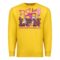 Lemon valentines day lpn licensed practical nurse Premium Sweatshirt - AdoDesignShop