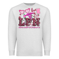 Oatmeal Heather valentines day lpn licensed practical nurse Premium Sweatshirt - AdoDesignShop