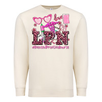 Sandshell valentines day lpn licensed practical nurse Premium Sweatshirt - AdoDesignShop