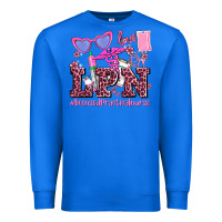 True Royal valentines day lpn licensed practical nurse Premium Sweatshirt - AdoDesignShop