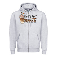 But First Coffee Zipper Hoodie | Teevron