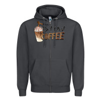 Smoke but first coffee Zipper Hoodie - BarkalooDesign