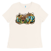 Bone Love baby Cow Ladies Tee - HowdyJamesFarm