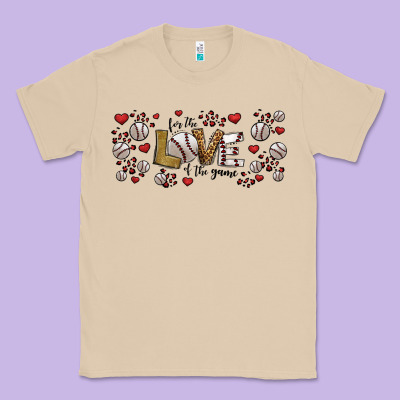 For The Love Of The Game Baseball Classic Tee Designed By Jasminsmagicworld