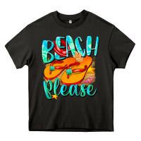 Asphalt Beach please Heavy Core Tee - NancyCooperArtShop