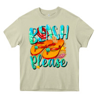 Mossy Beach please Heavy Core Tee - NancyCooperArtShop