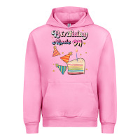 Fuchsia Pink birthday mode on Urban Hoodie - JahusDesignShop