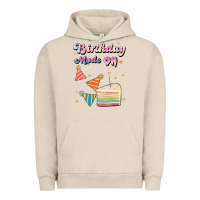 Pigment French Oak birthday mode on Urban Hoodie - JahusDesignShop