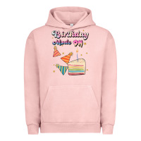 Pigment Salmon birthday mode on Urban Hoodie - JahusDesignShop