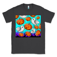 Smoke halloween pumpkins with ghosts Classic Tee - TumblerDesignByShophia
