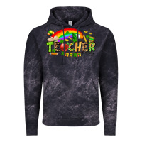 Cloud Black St. Patrick's Day Teacher Vintage Hoodie - OliviaCreatesArt