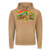 Vintage Camel St. Patrick's Day Teacher Vintage Hoodie - OliviaCreatesArt