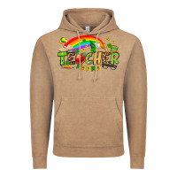 Vintage Coffee St. Patrick's Day Teacher Vintage Hoodie - OliviaCreatesArt