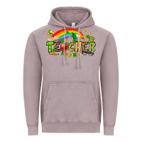 Vintage Zinc St. Patrick's Day Teacher Vintage Hoodie - OliviaCreatesArt