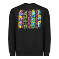 Black easter eggs and leopard brushstrokes Heavyweight Sweatshirt - Artiststas