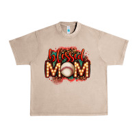 French Oak blessed baseball mom lightbulb letters Urban Heavy Tee - OliviaCreatesArt