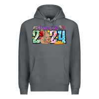 Rock Happy Easter 2024 Premium Hoodie - CowhideDigitalArt