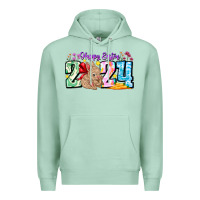 Seafoam Happy Easter 2024 Premium Hoodie - CowhideDigitalArt