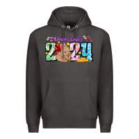 Smoke Happy Easter 2024 Premium Hoodie - CowhideDigitalArt