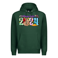 Sports Green Happy Easter 2024 Premium Hoodie - CowhideDigitalArt