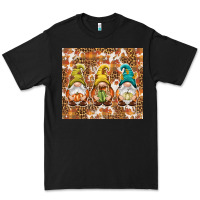 Black Fall gnomes Premium Tee - NancyCooperArtShop