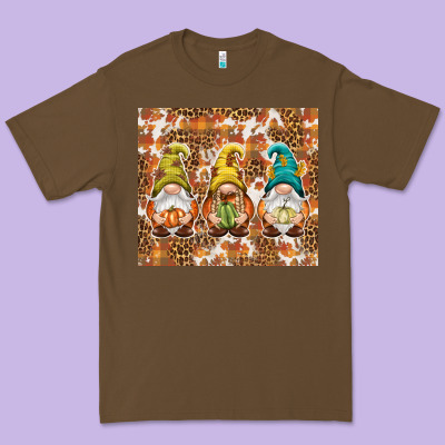 Fall Gnomes Premium Tee Designed By Nancycooperartshop