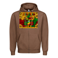 Chestnut juneteenth since 1865 tumbler Zipper Hoodie - BarkalooDesign