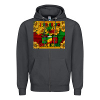 Smoke juneteenth since 1865 tumbler Zipper Hoodie - BarkalooDesign