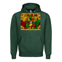 Sports Green juneteenth since 1865 tumbler Zipper Hoodie - BarkalooDesign