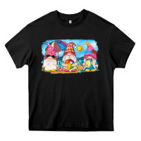 Black summer gnomes Heavy Core Tee - NancyCooperArtShop