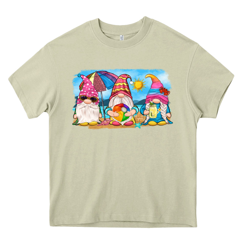 Summer Gnomes Heavy Core Tee by NancyCooperArtShop | Teevron