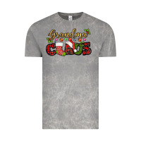 Cloud Rock Grandma claus with christmas gift sock mother's Vintage Tee - HowdyJamesFarm