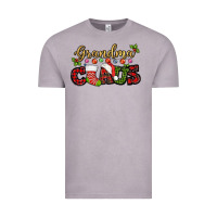 Vintage Zinc Grandma claus with christmas gift sock mother's Vintage Tee - HowdyJamesFarm
