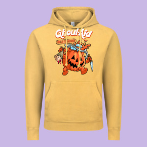 Cool Ghoul Aid Funny Ghoul Pumpkin Cute Meme Halloween T Shirt Vintage Hoodie Designed By Maiphamdesign