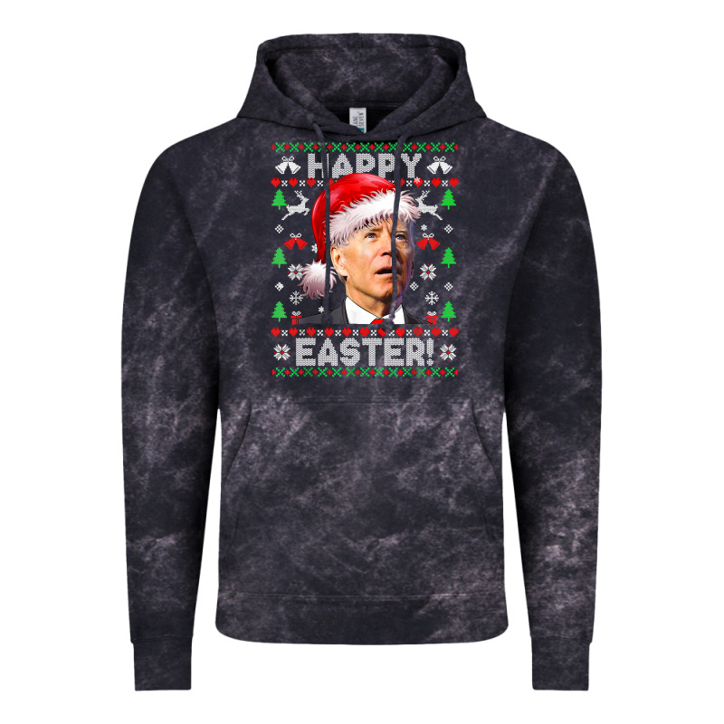 Santa Joe Biden Happy Easter Ugly Christmas Vintage Hoodie by maiPhamDesign | Teevron