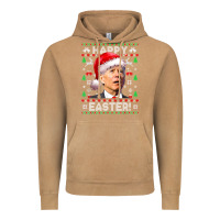 Vintage Camel Santa Joe Biden Happy Easter Ugly Christmas Vintage Hoodie - maiPhamDesign