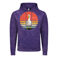 Cloud Purple Retro Vintage Duck Vintage Hoodie - maiPhamDesign