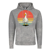 Cloud Rock Retro Vintage Duck Vintage Hoodie - maiPhamDesign