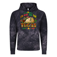 Cloud Black I'm here for the tacos Vintage Hoodie - FaDigitalArtStudio