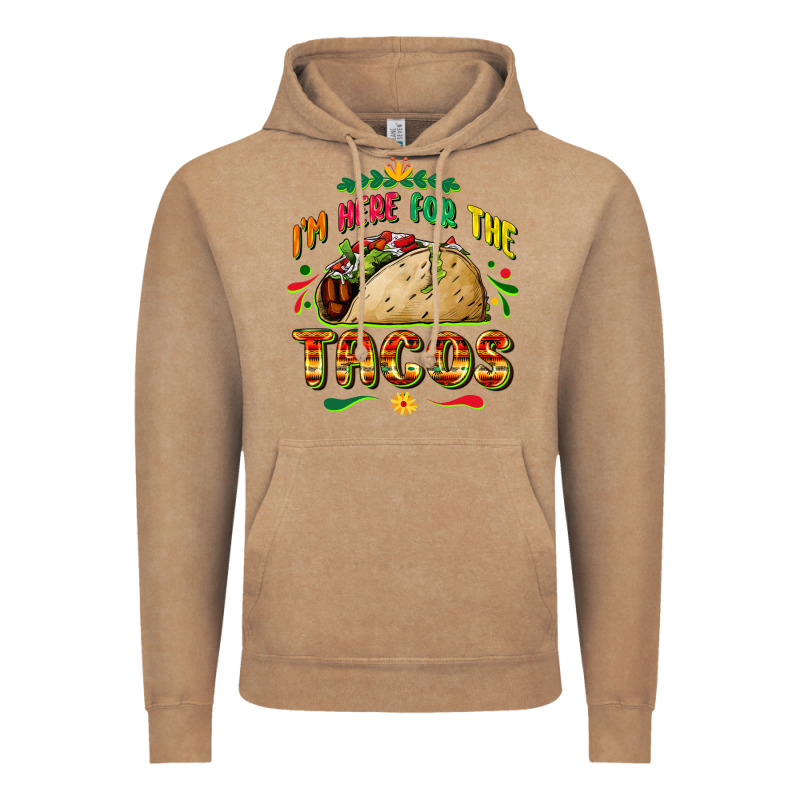 I'm Here For The Tacos Vintage Hoodie by FaDigitalArtStudio | Teevron